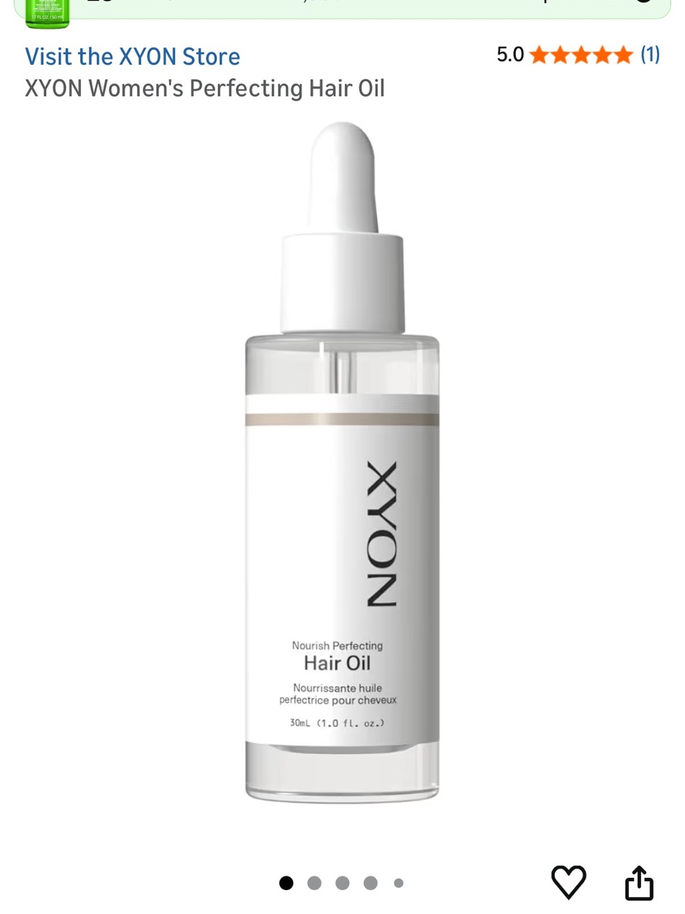 XYON WOMEN'S PERFECTING HAIR OIL